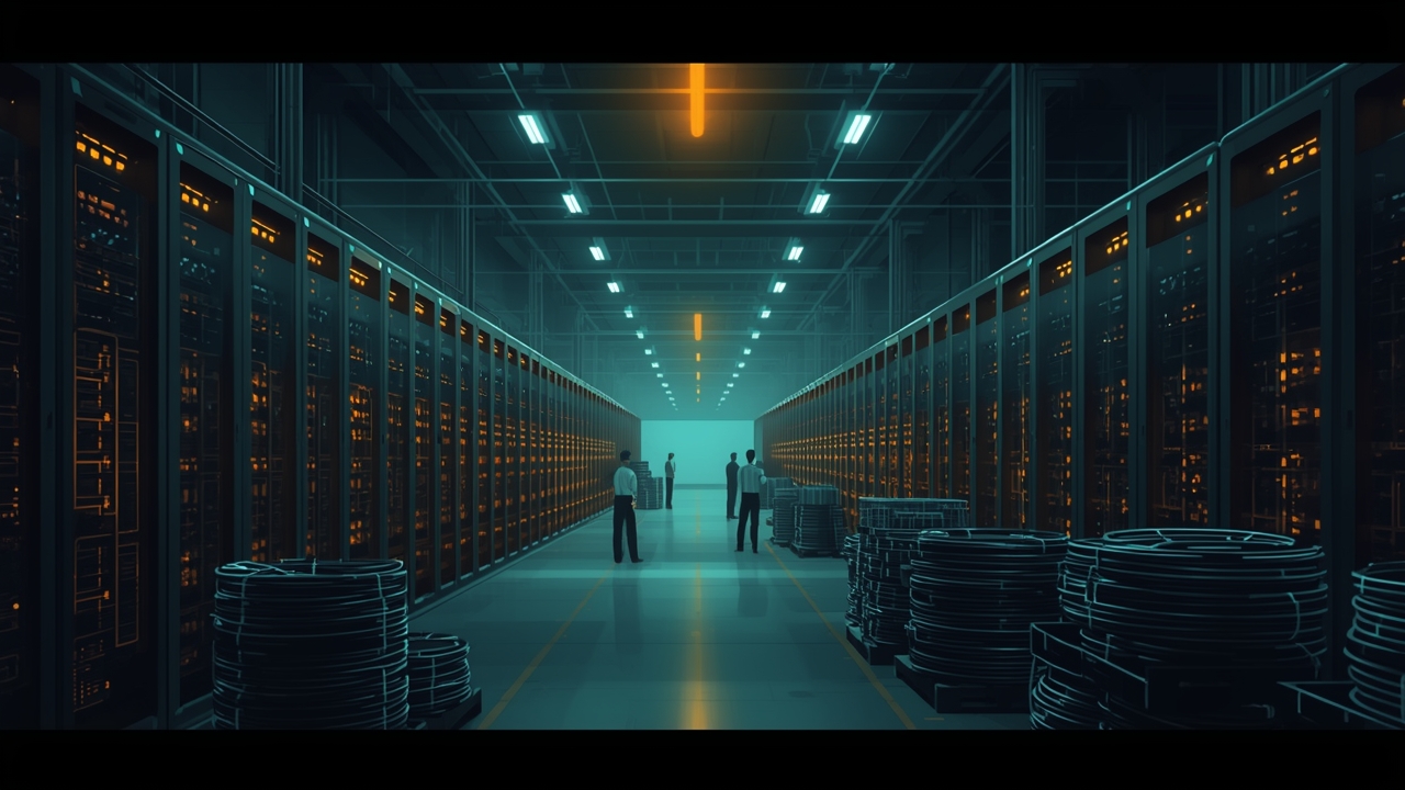 Data center growth sparks demand for fiber optics